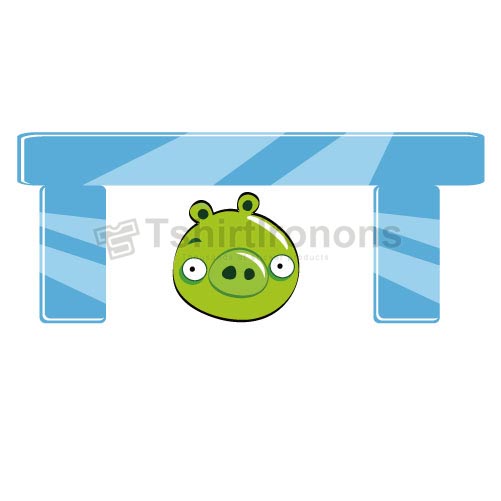 Angry Birds T-shirts Iron On Transfers N2425 - Click Image to Close